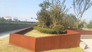 临漳耐候钢挡土墙